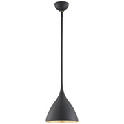 Agnes Small Pendant in Matte Black