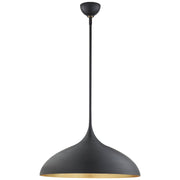 Agnes Large Pendant in Matte Black