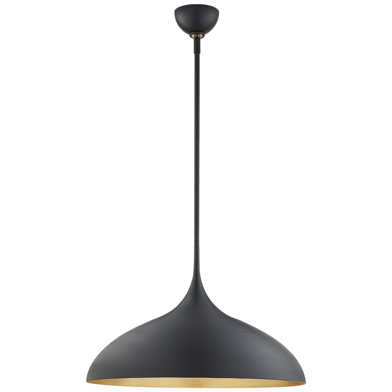 Agnes Large Pendant in Matte Black