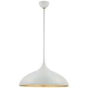 Agnes Large Pendant in Plaster White