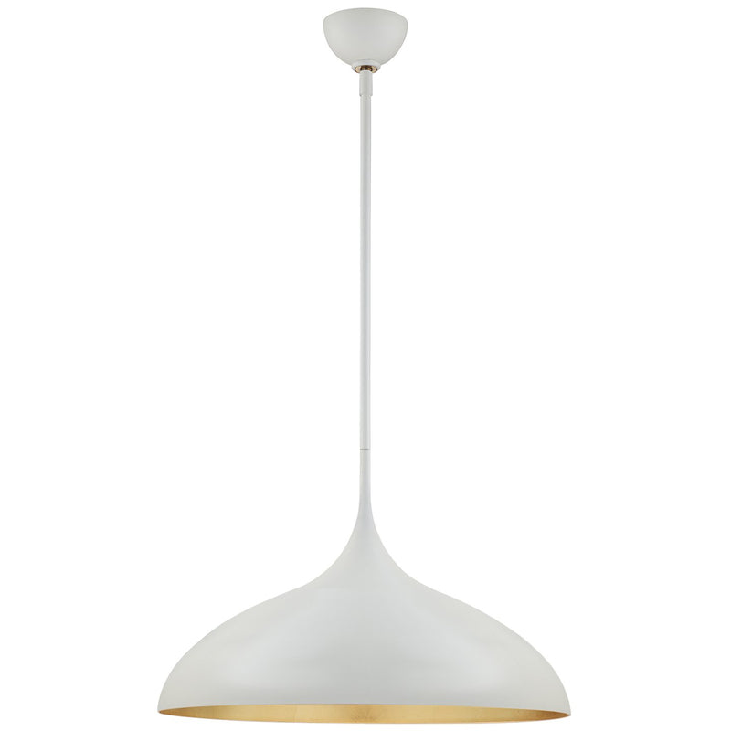 Agnes Large Pendant in Plaster White