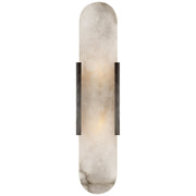 Melange Elongated 20" 2-Light Wall Sconce in Bronze