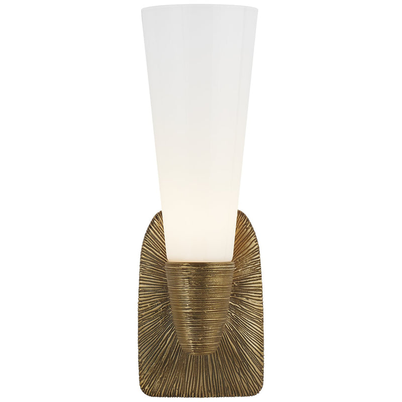 Utopia Small Bath Sconce in Gild
