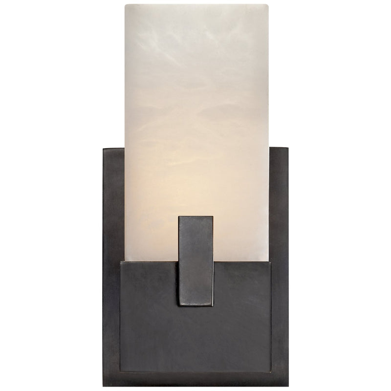 Covet Short Clip Bath Sconce in Bronze