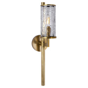 Liaison Single Wall Sconce in Antique-Burnished Brass