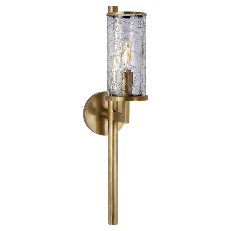 Liaison Single Wall Sconce in Antique-Burnished Brass