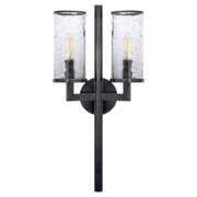 Liaison Double 2-Light Wall Sconce in Bronze