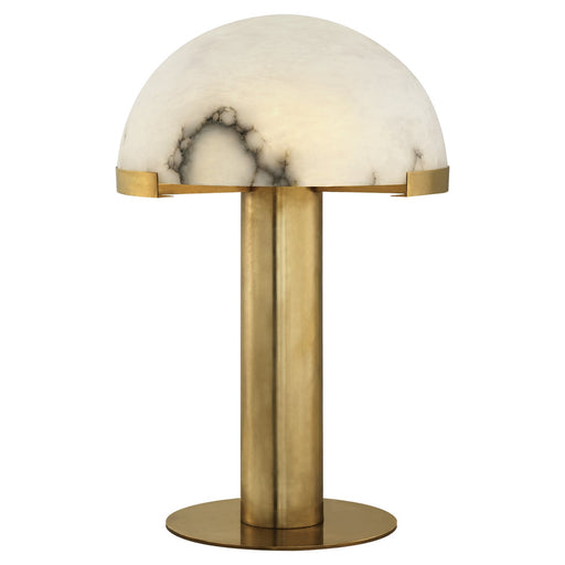Melange Table Lamp in Antique-Burnished Brass