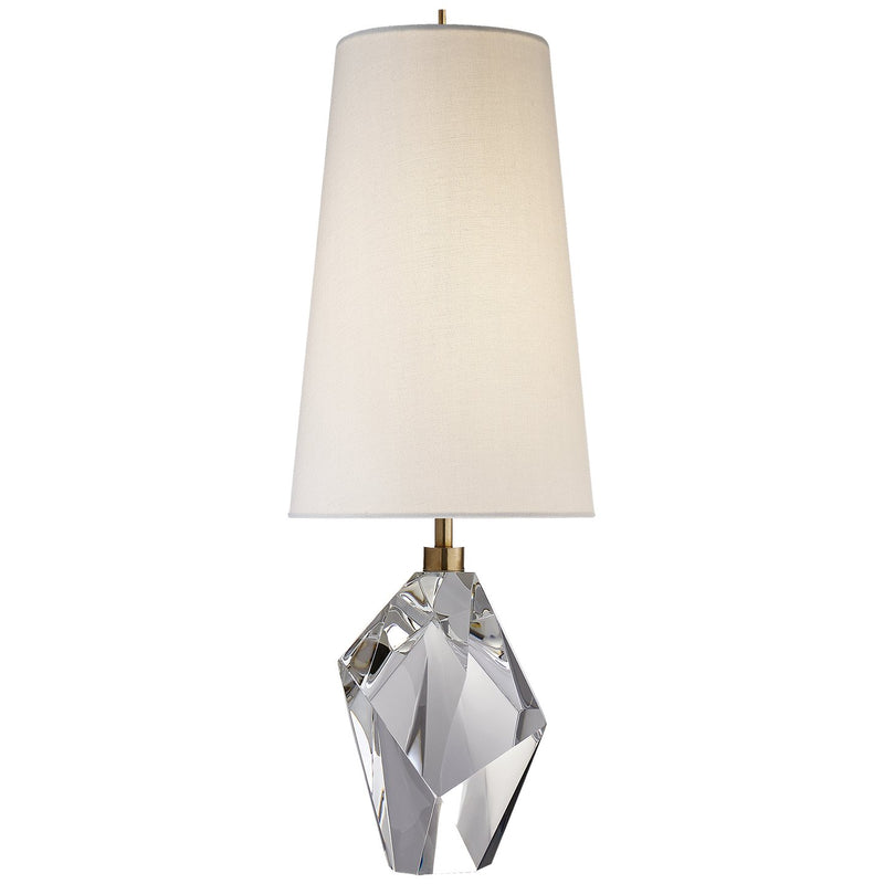 Halcyon Accent Table Lamp in Crystal