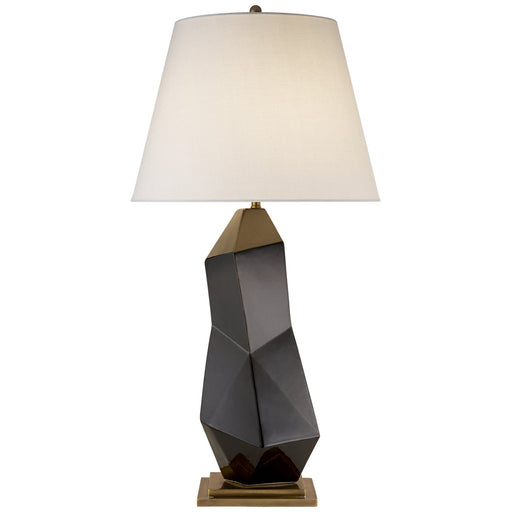 Bayliss Table Lamp in Black Porcelain
