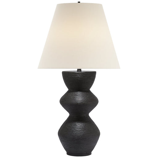 Utopia Table Lamp in Aged Iron