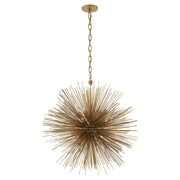 Strada Medium Round 20-Light Chandelier in Gild