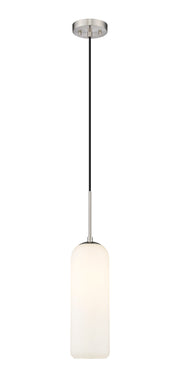 Monty 1 Light 5.25" Pendant, 22" Tall in Brushed Nickel