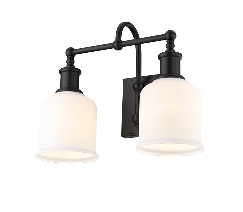 Bryant 2 Light 16" Vanity in Matte Black