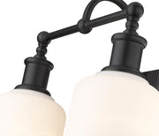 Bryant 2 Light 16" Vanity in Matte Black