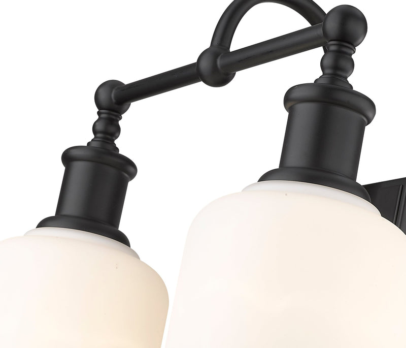 Bryant 2 Light 16" Vanity in Matte Black