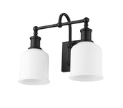 Bryant 2 Light 16" Vanity in Matte Black