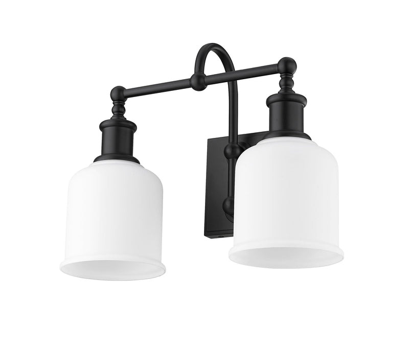 Bryant 2 Light 16" Vanity in Matte Black