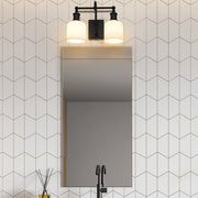 Bryant 2 Light 16" Vanity in Matte Black in a room setting