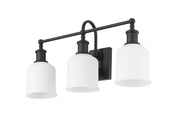 Bryant 3 Light 24" Vanity in Matte Black
