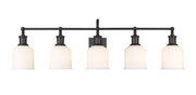 Bryant 5 Light 40.5" Vanity in Matte Black