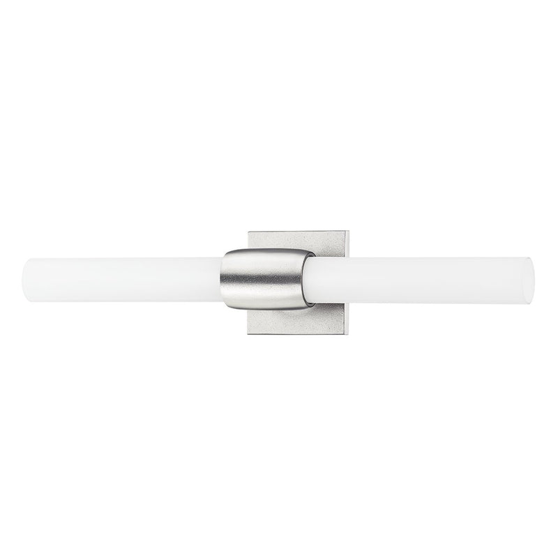 Hogan 2-Light Bath Vanity Light in Burnished Nickel
