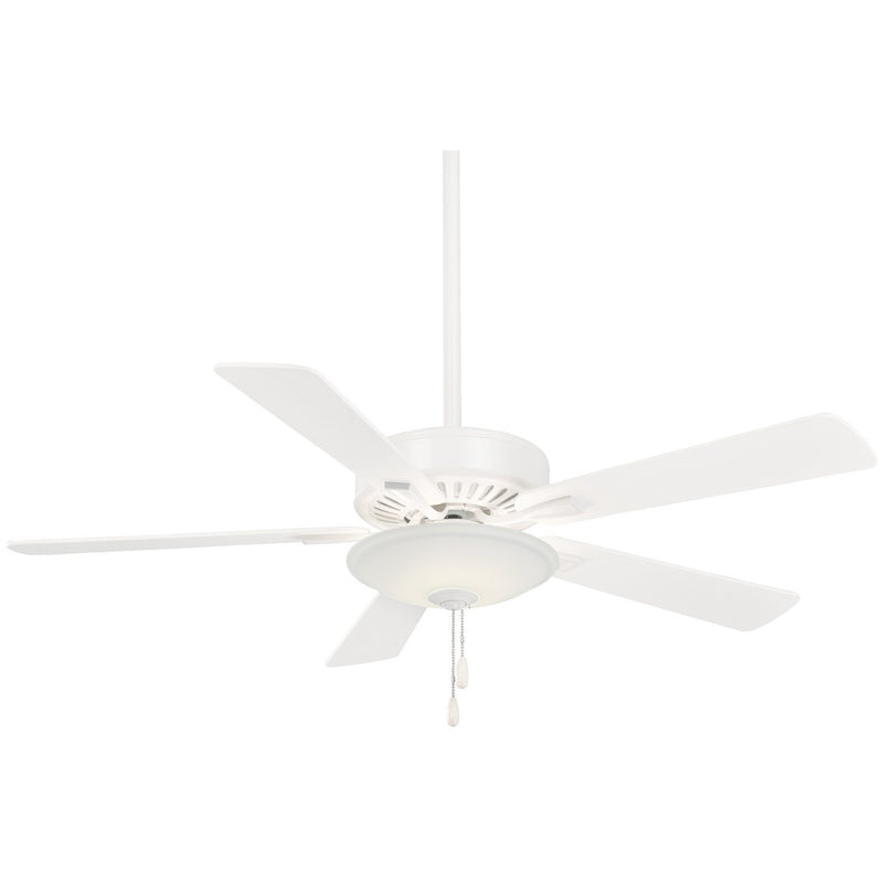 Contractor Uni-Pack 52" LED Ceiling Fan in White