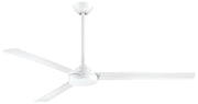 Roto XL 62" Outdoor Ceiling Fan in Flat White