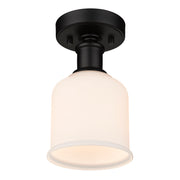Bryant 1 Light 5.5" Flush Mount in Matte Black