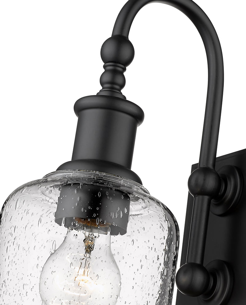 Bryant 1 Light 5.5" Wall Sconce in Matte Black
