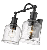 Bryant 2 Light 16" Vanity in Matte Black