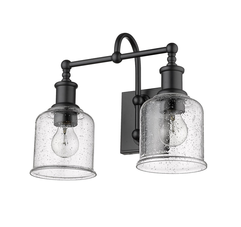 Bryant 2 Light 16" Vanity in Matte Black