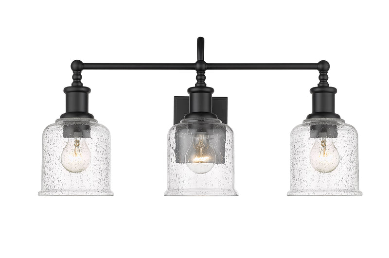 Bryant 3 Light 24" Vanity in Matte Black