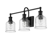 Bryant 3 Light 24" Vanity in Matte Black