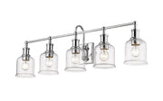 Bryant 5 Light 40.5" Vanity in Chrome