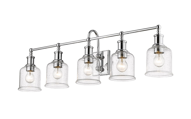 Bryant 5 Light 40.5" Vanity in Chrome