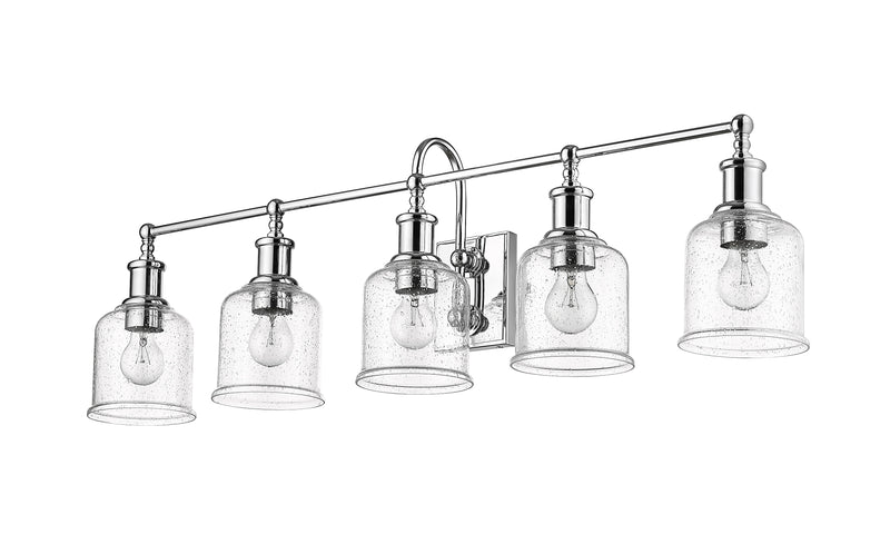Bryant 5 Light 40.5" Vanity in Chrome