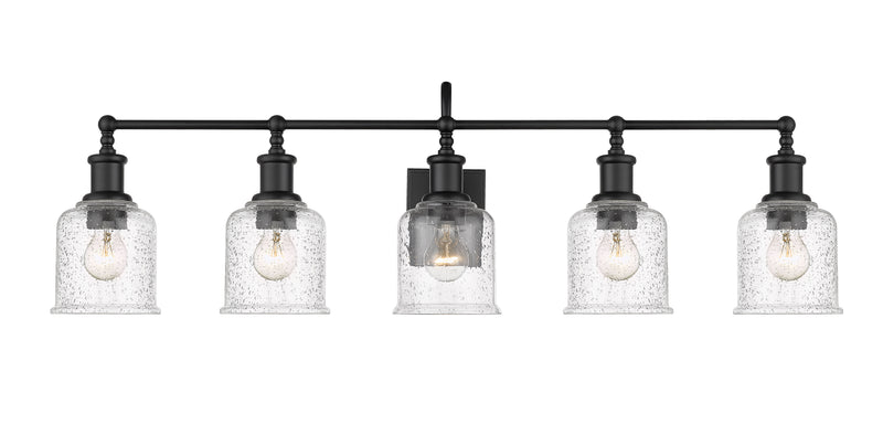 Bryant 5 Light 40.5" Vanity in Matte Black