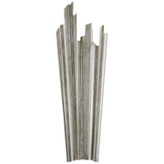 Claymore 25" 2-Light Wall Sconce in Burnished Silver Leaf