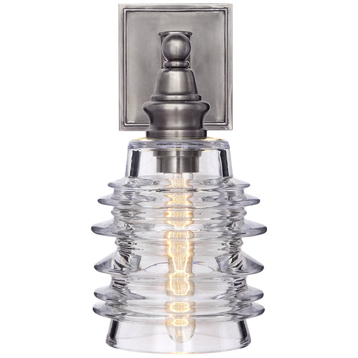 Covington One Light Wall Sconce in Antique Nickel