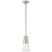 Robinson Small Pendant in Polished Nickel