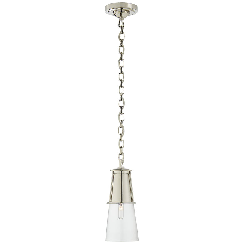 Robinson Small Pendant in Polished Nickel
