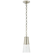 Robinson Small Pendant in Polished Nickel