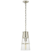 Robinson Medium Pendant in Polished Nickel