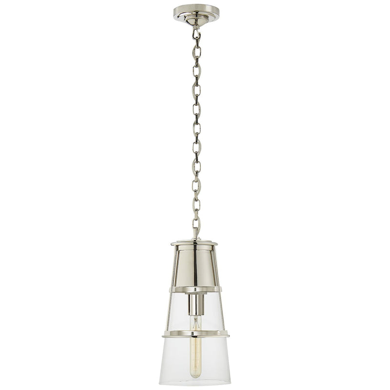 Robinson Medium Pendant in Polished Nickel