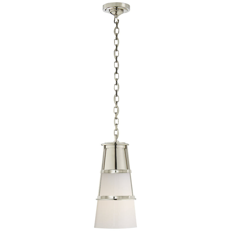 Robinson Medium Pendant in Polished Nickel