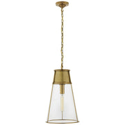 Robinson Large Pendant in Hand-Rubbed Antique Brass