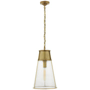 Robinson Large Pendant in Hand-Rubbed Antique Brass