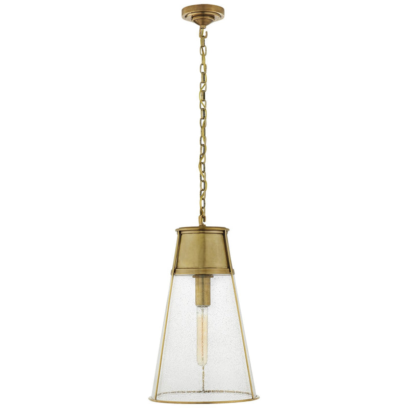 Robinson Large Pendant in Hand-Rubbed Antique Brass