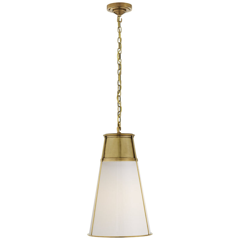 Robinson Large Pendant in Hand-Rubbed Antique Brass